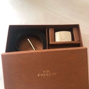 Coach men’s reversible belt